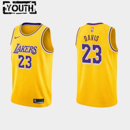 Maglia NBA Los Angeles Lakers Anthony Davis 23 Nike 2021-22 Icon Edition Swingman - Bambino
